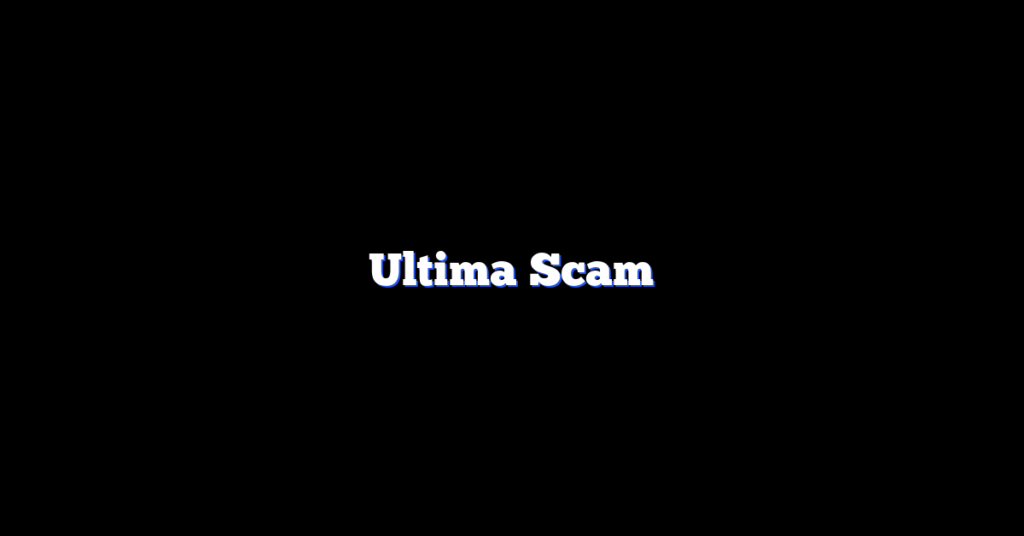 Ultima Scam