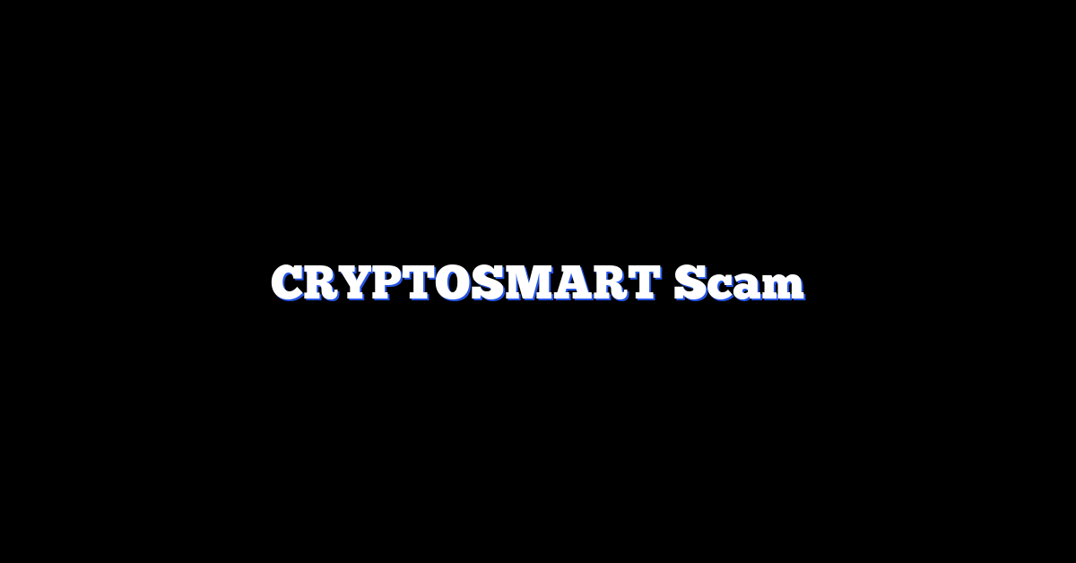 CRYPTOSMART Scam