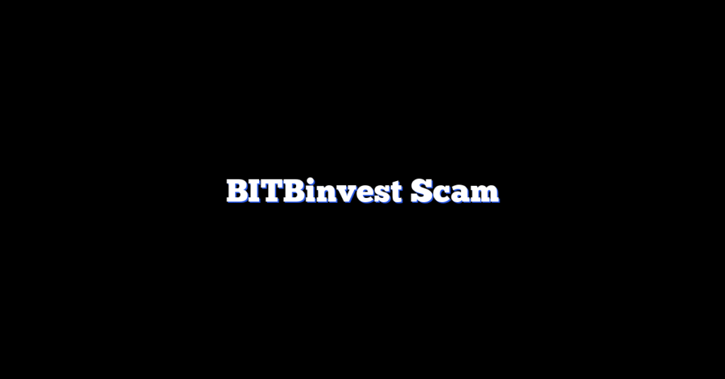 BITBinvest Scam