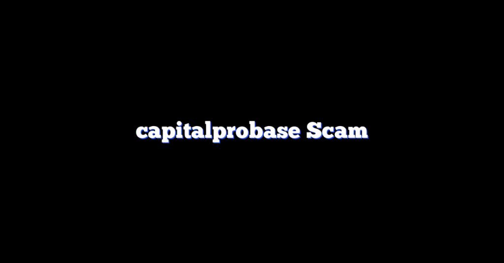 capitalprobase Scam