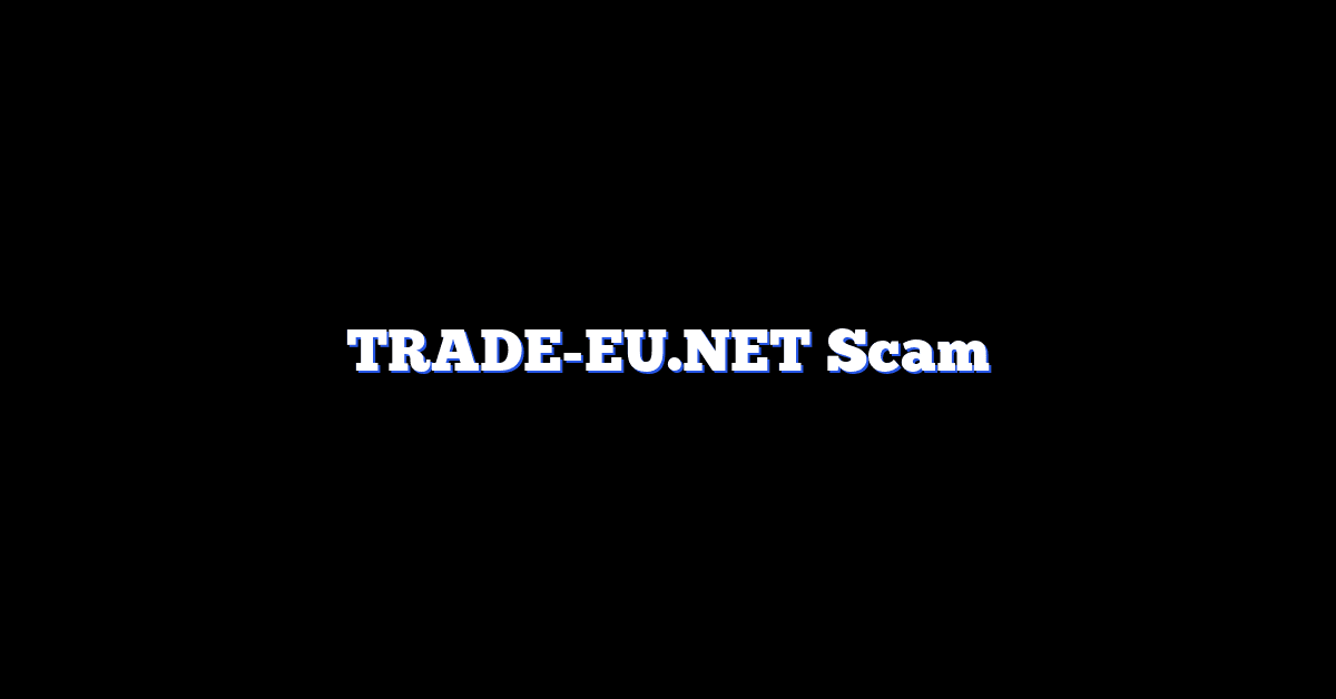 TRADE-EU.NET Scam