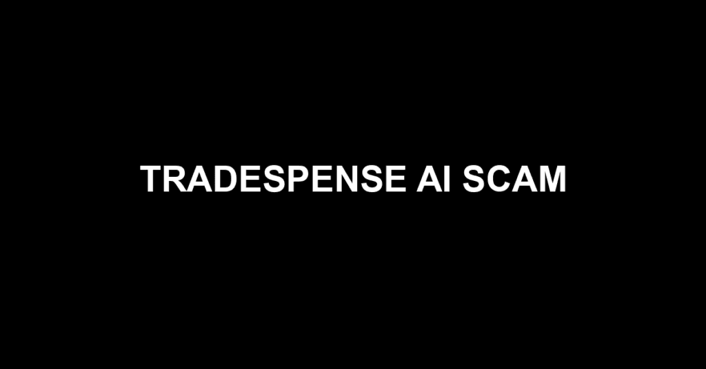 TradeSpense AI Scam