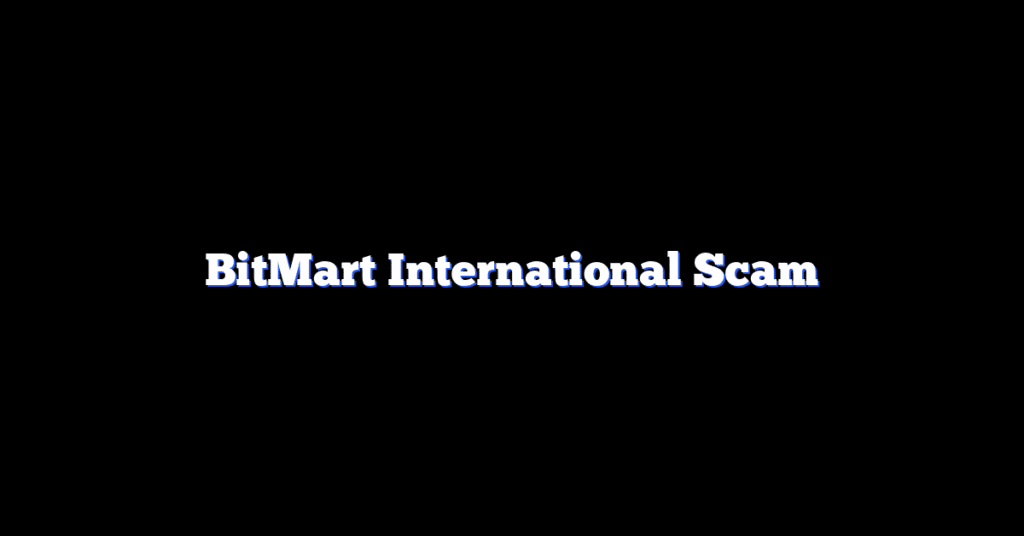BitMart International Scam