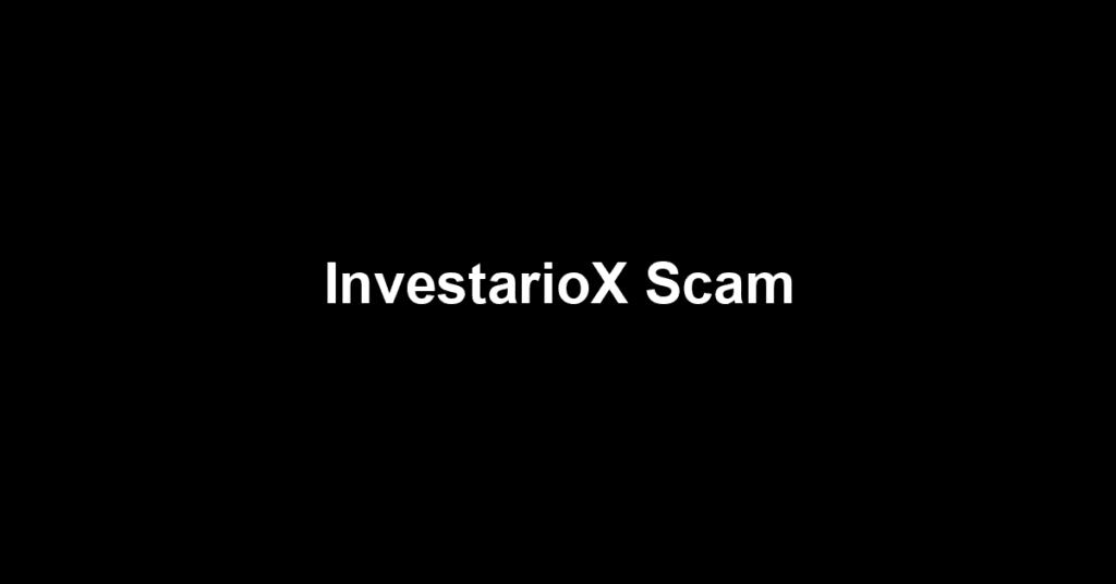 InvestarioX Scam