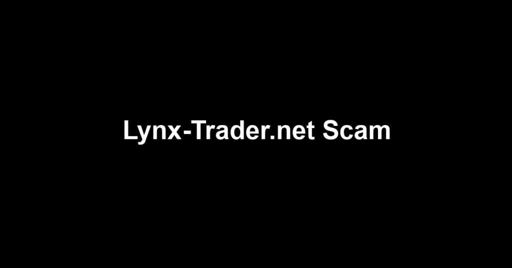 Lynx-Trader.net Scam