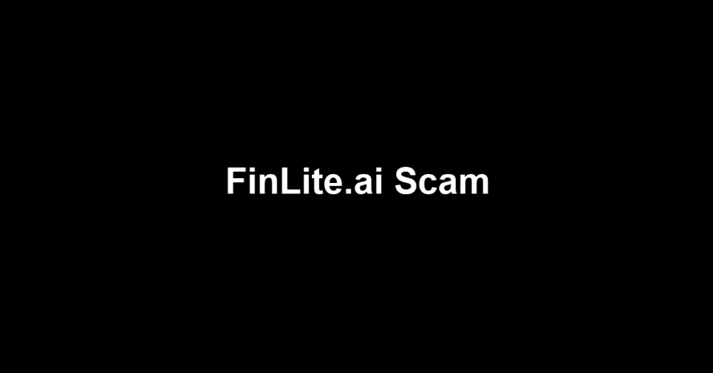 FinLite.ai Scam
