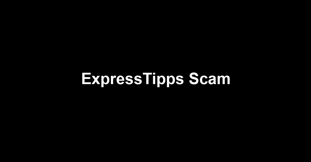 ExpressTipps Scam